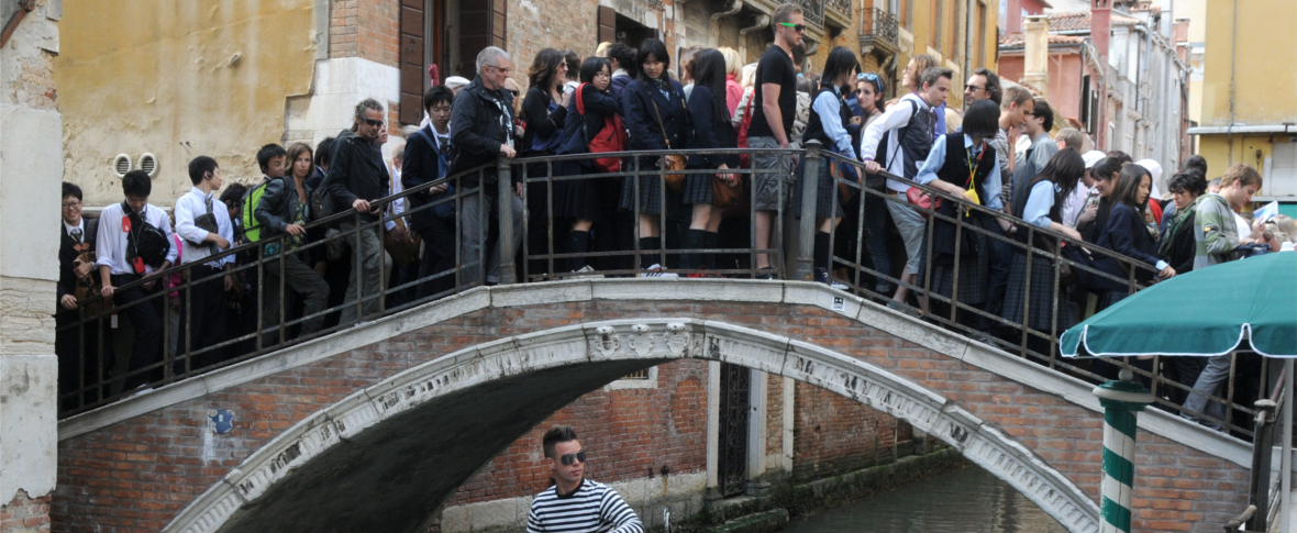 Il successo turistico dell’Italia e il rischio dell’overtourism