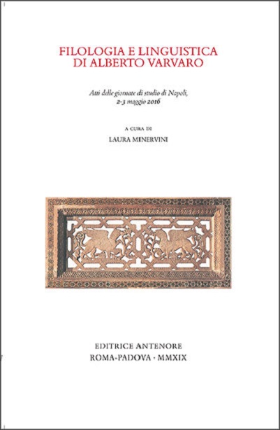 Filologia e linguistica di Alberto Varvaro
