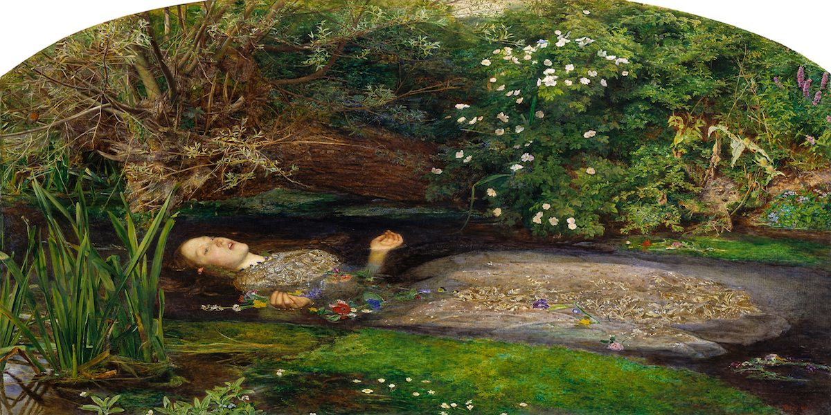 Ophelia di John Everett Millais: la natura tra realismo e simbolismo